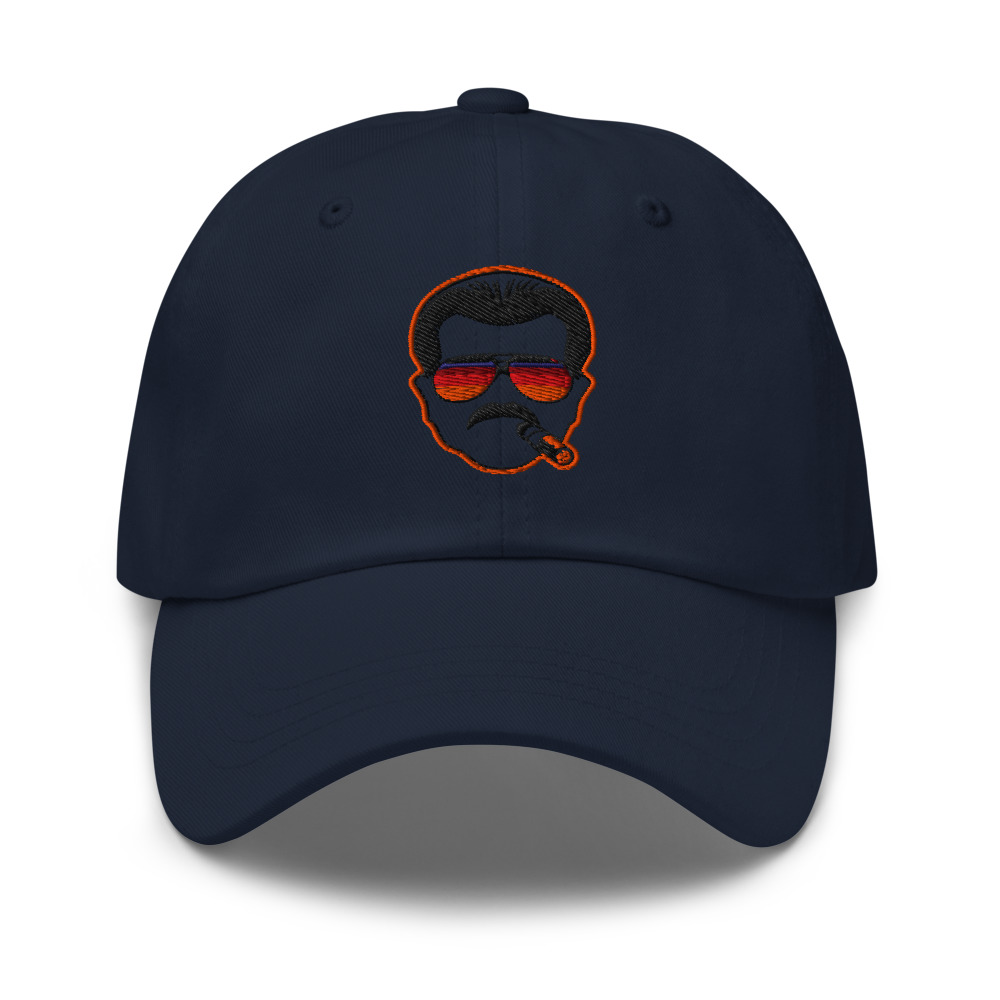 Coach hat — Navy, Front