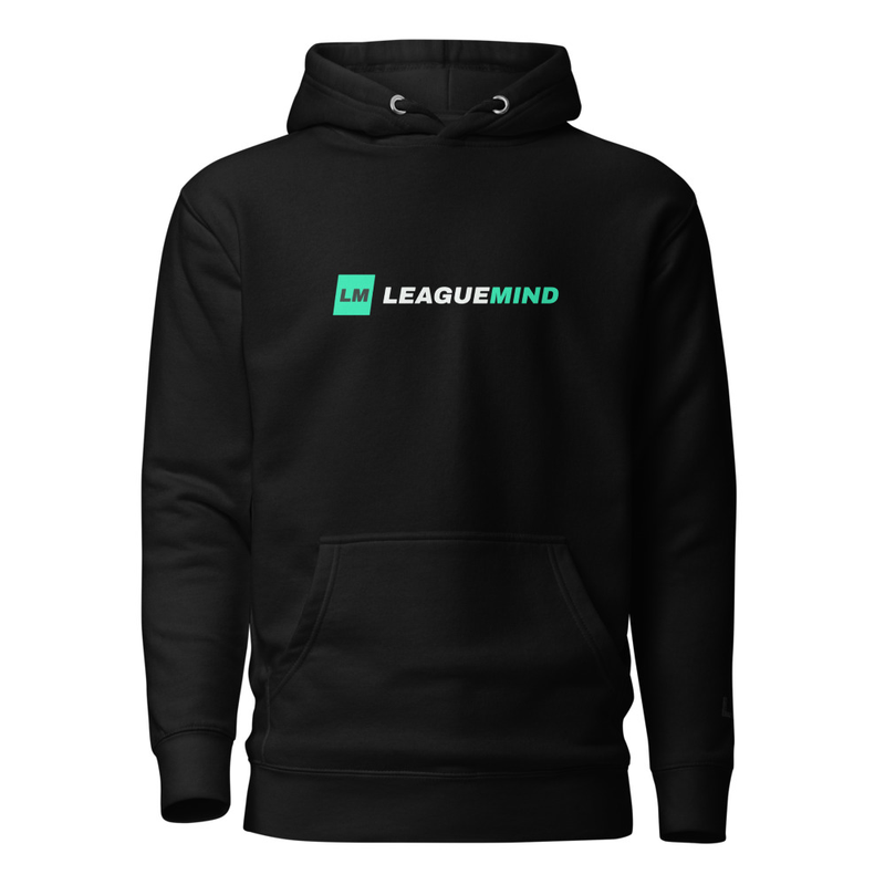 LeagueMind Hoodie in Black